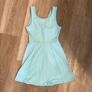 Sweet honey tennis dress with crisscross open back
